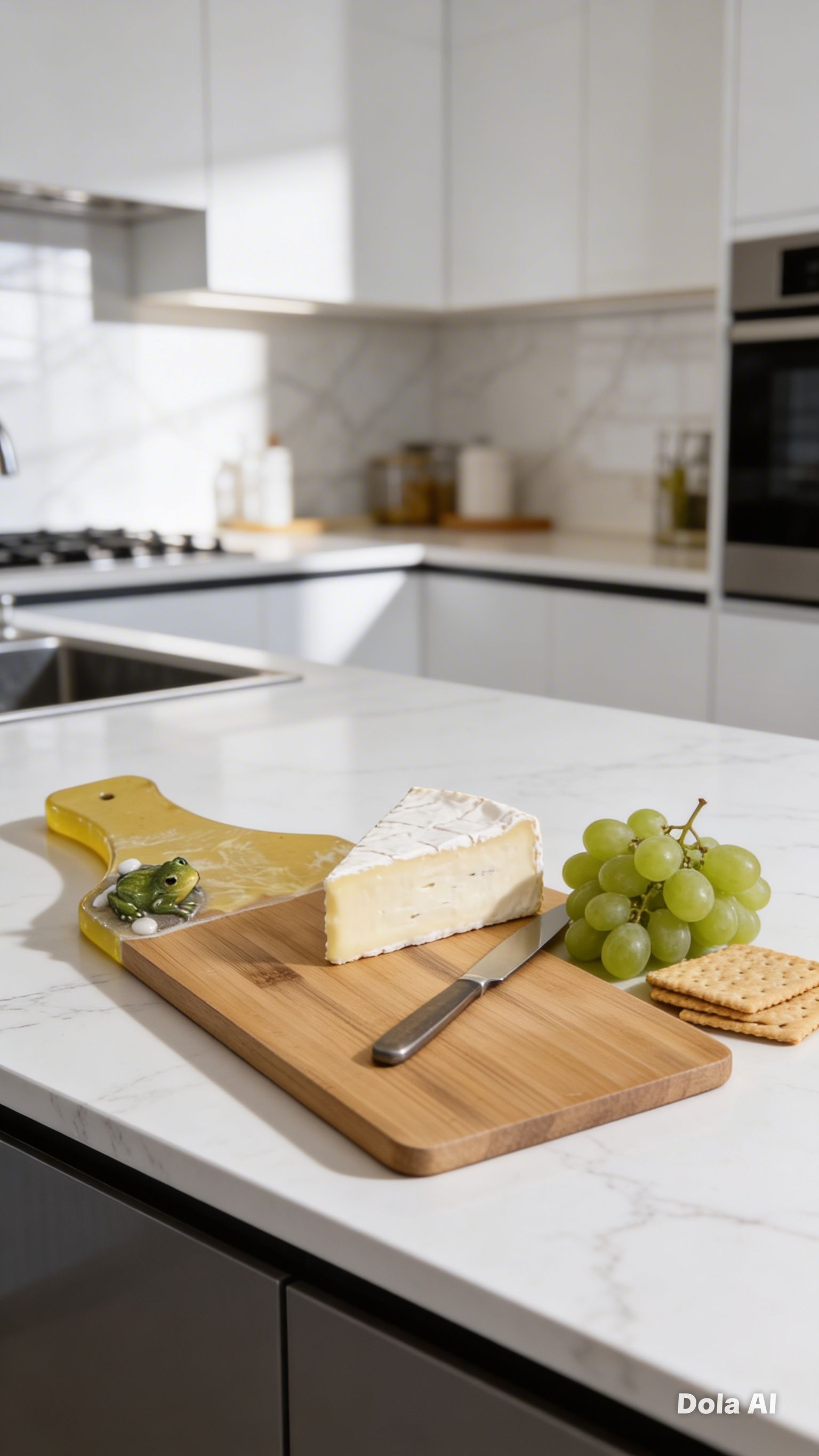 Epoxy Resin Bamboo Wooden Cutting Boards set