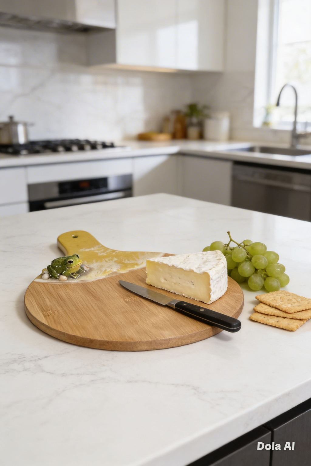 Epoxy Resin Bamboo Wooden Cutting Boards set