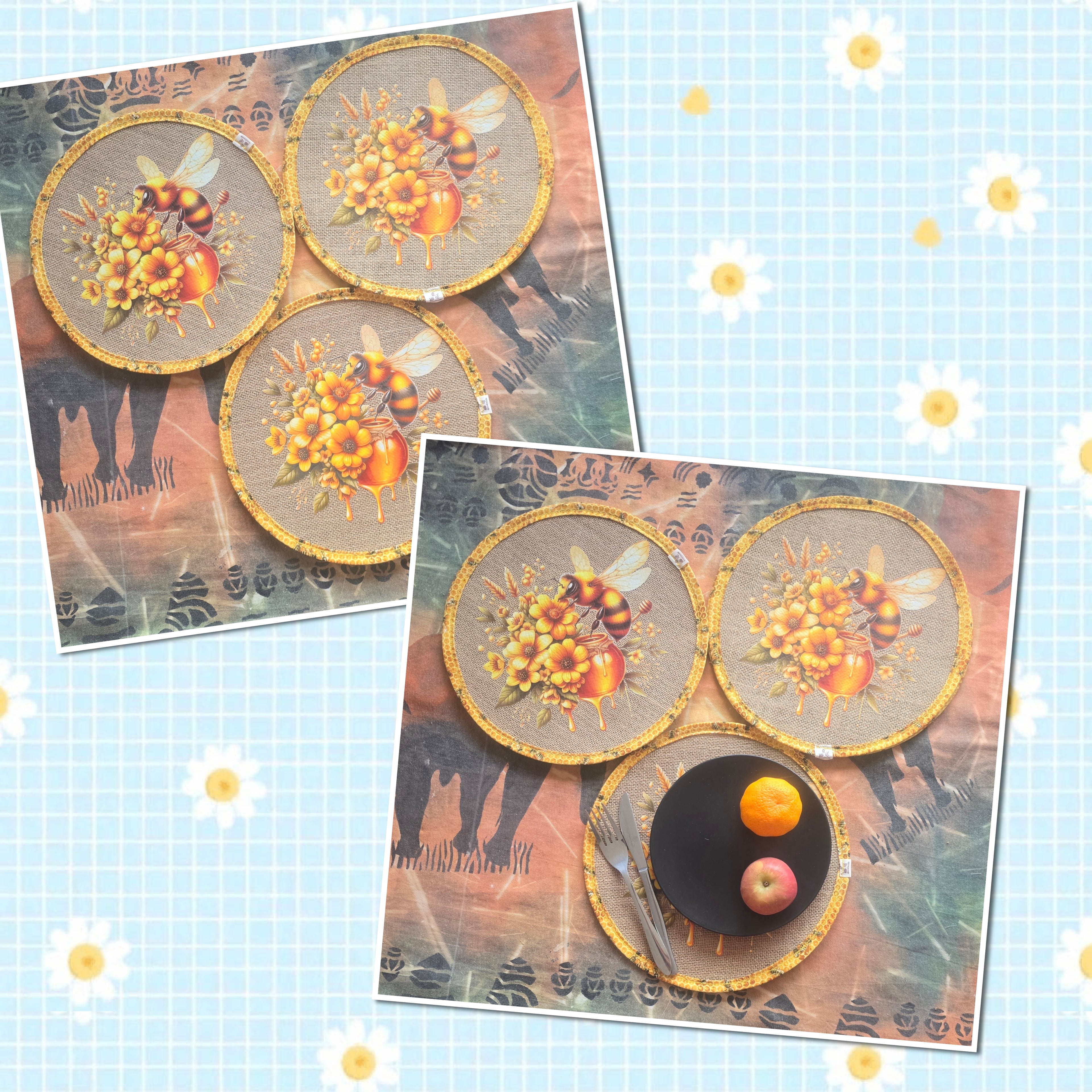 Table Placemats Set 6,12,24