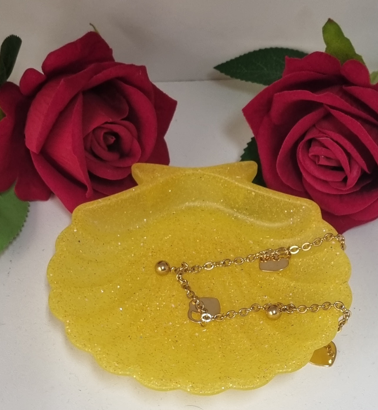 Resin Shells Trinket Dish