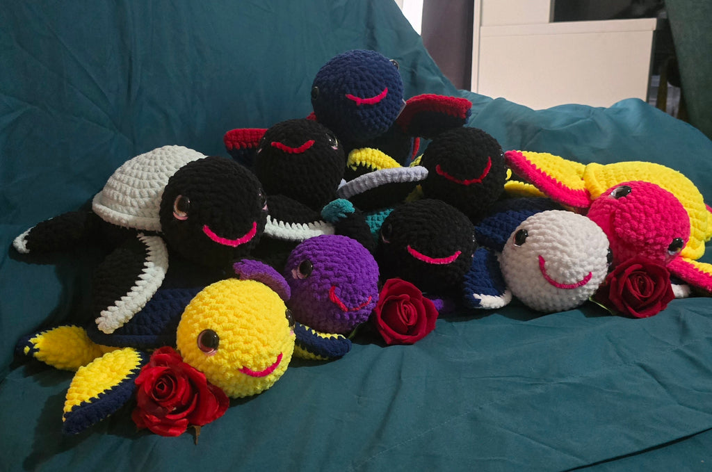 Crochet Plush Turtles