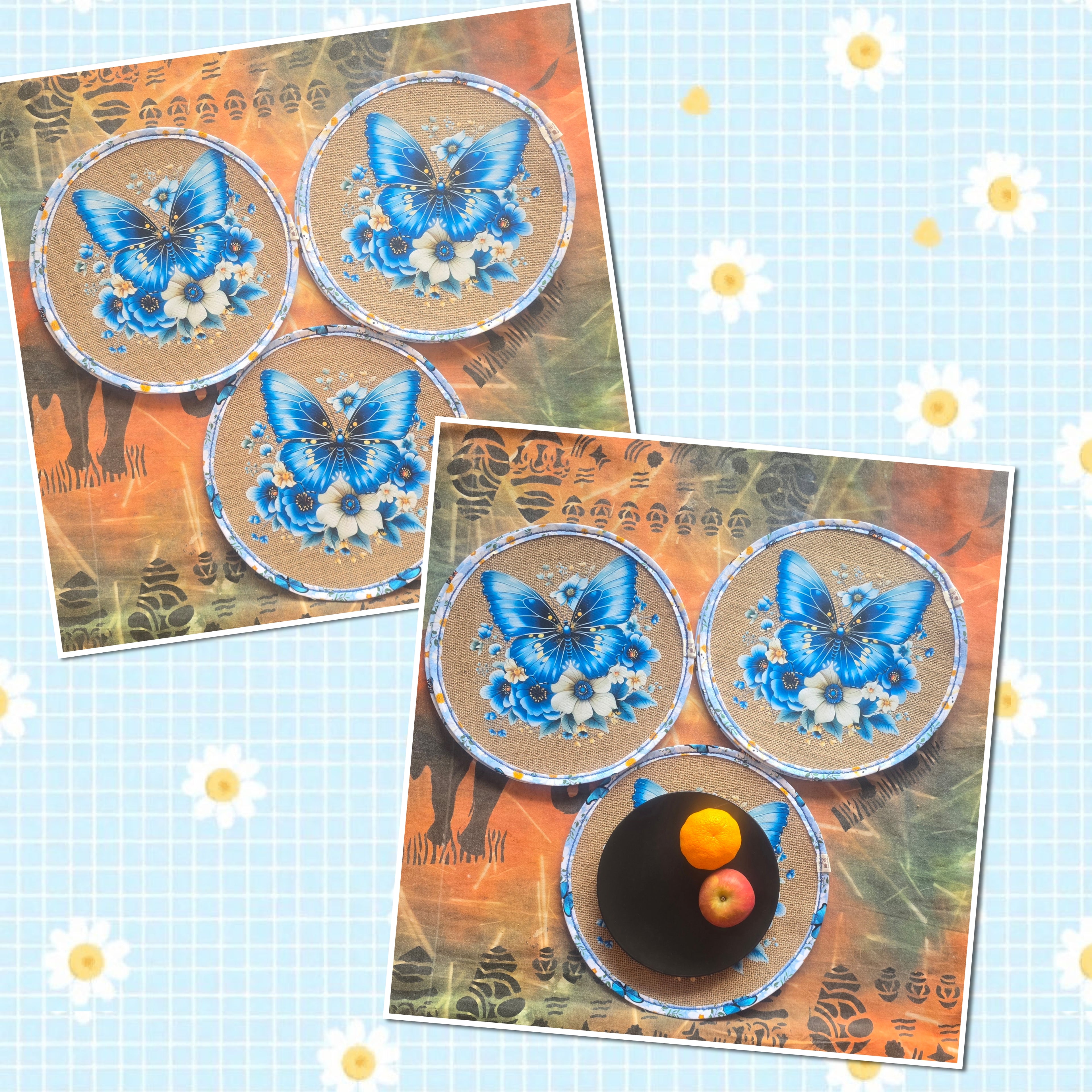 Table Placemats Set 6,12,24